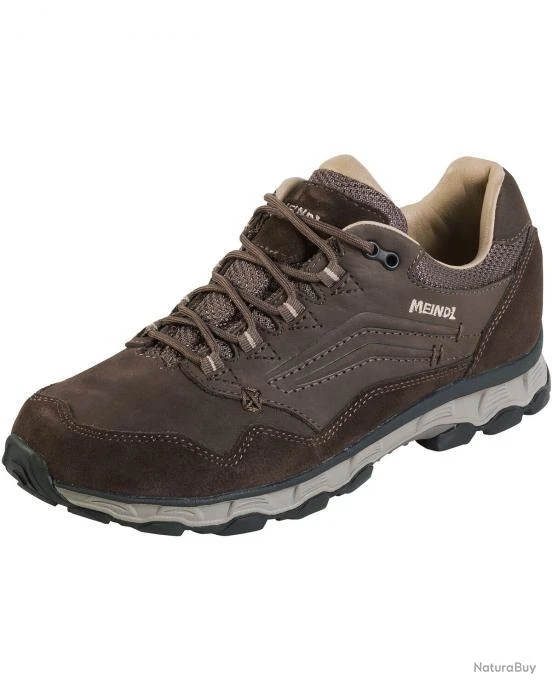 Meindl Chaussure Basse Heidelstein LF (Couleur: Brun, Taille: 43)